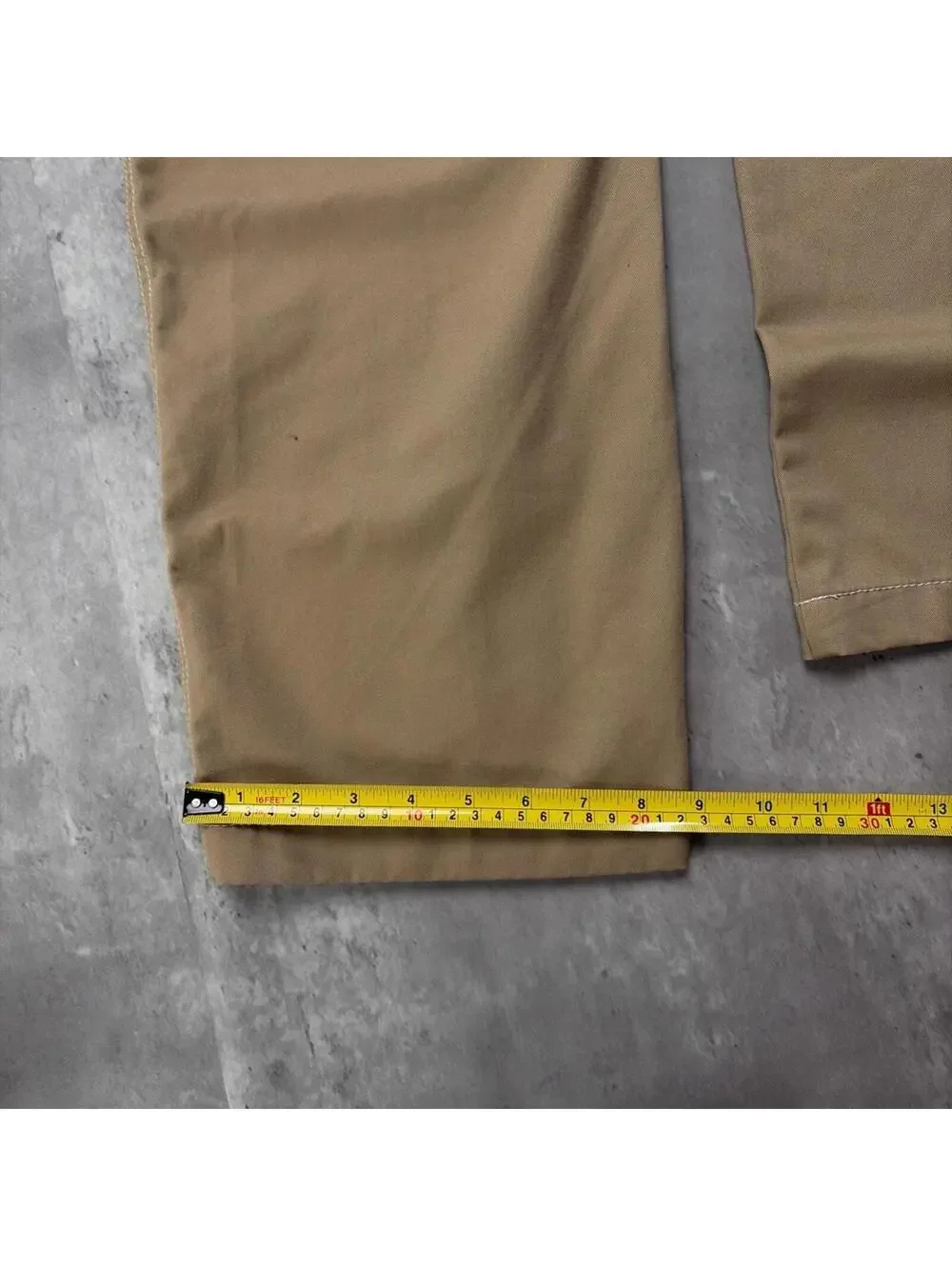 Y2K Beige True Religion Grunge Baggy Cargo Skater Pants